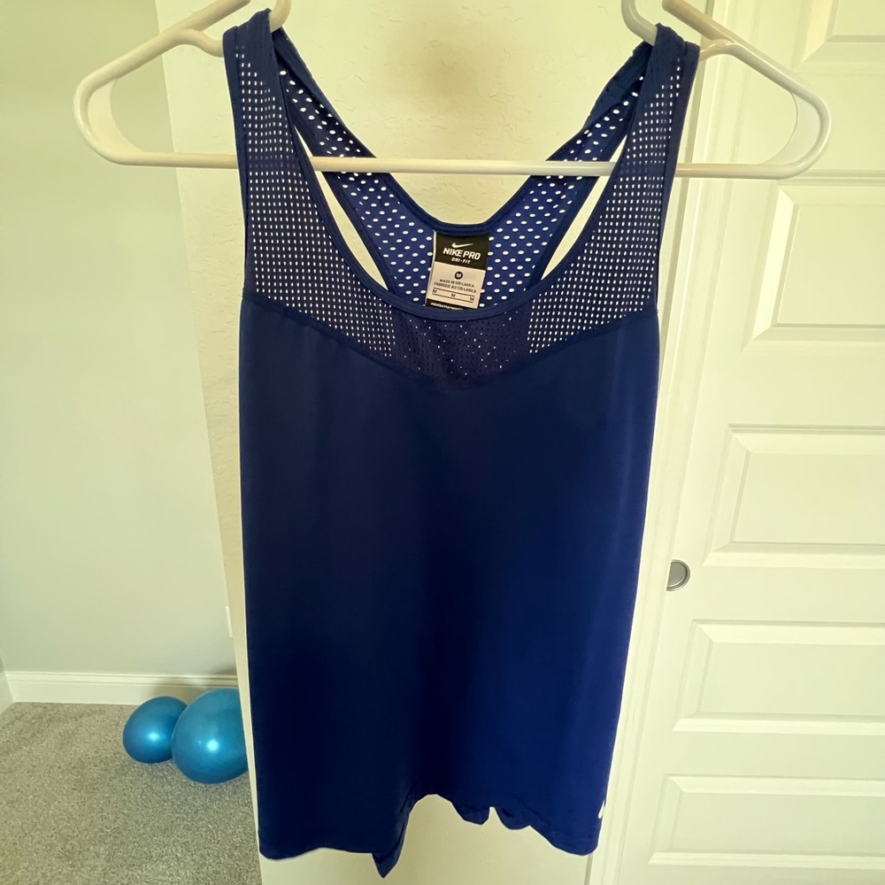 Indigo Nike Tank Top